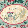 weitere Detailansicht des Stoffes SULTANS VOYAGE MULTI/GREEN