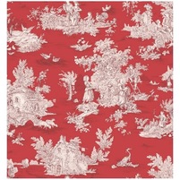 Landhausstoff TOILE DE JOUY CERISE bei ARTE FRESCA