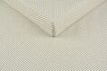 Outdoorstoff TUNIS, Farbton BEIGE, eingesetzt fuer eine Polsterarbeit, auf einem Untergrund im gleichen Stoffmuster