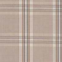 Motivansicht des Karostoffes TURE CHECK, Farbton BEIGE, bei ARTE FRESCA