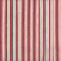 Motivansicht des Streifenstoffes TURE STRIPE, Farbton RED, bei ARTE FRESCA