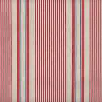 Motivansicht des Streifenstoffes TURE STRIPE, Farbton RED, bei ARTE FRESCA