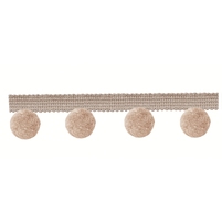 Pom-Pom-Zierband (klein) TYNSET, Farbton BLUSH, bei ARTE FRESCA