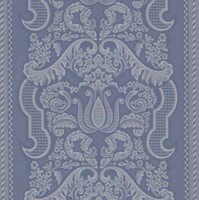 Detailansicht des klassizistischen Stoffes VINCENZA, Farbton LIGHT BLUE