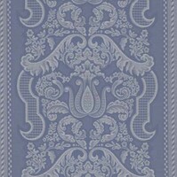 Detailansicht des klassizistischen Stoffes VINCENZA, Farbton LIGHT BLUE