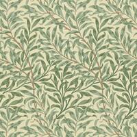Tapete: WILLOW BOUGHS, Farbe GREEN, bei ARTE FRESCA
