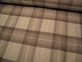 Klassischer Karostoff YORK PLAID BEIGE aus 100% Wolle