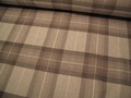 Klassischer Karostoff YORK PLAID BEIGE aus 100% Wolle