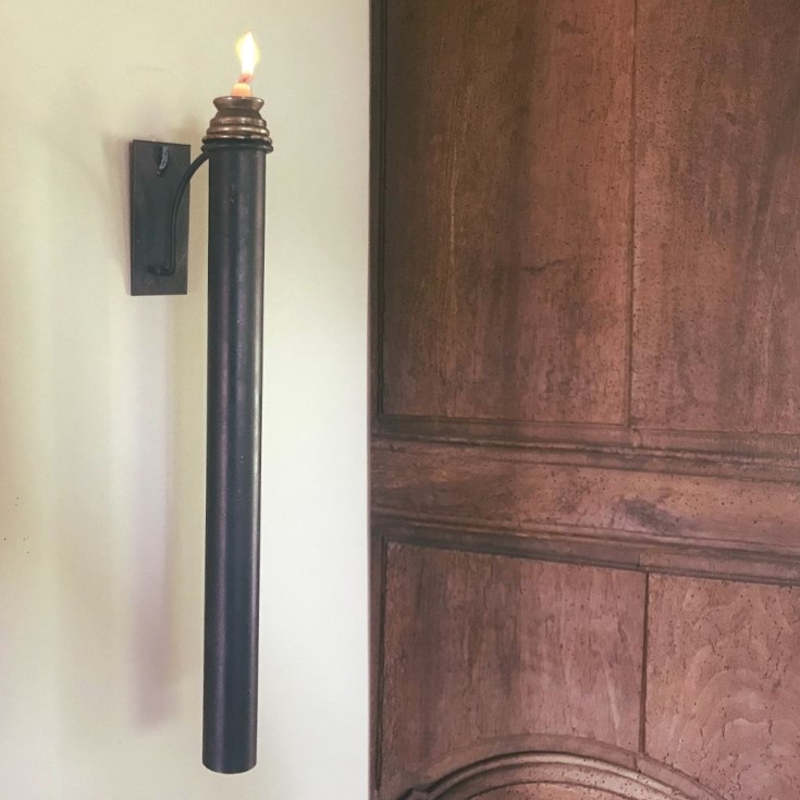 Wandlicht – Kerzenhalter mit Wandhalterung – „Marcel“ | ARTE FRESCA